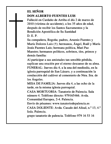 Don Alberto Fuentes Luis