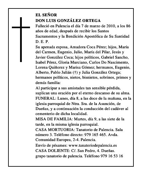 Don Luis González Ortega