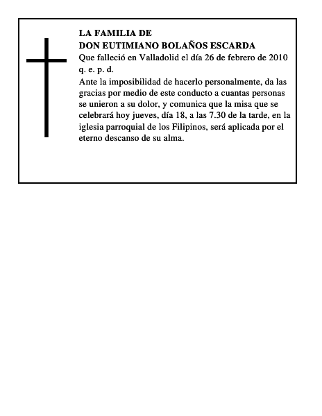 Don Eutimiano Bolaños Escarda