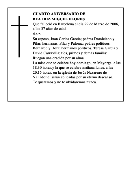 Beatriz Miguel Flores