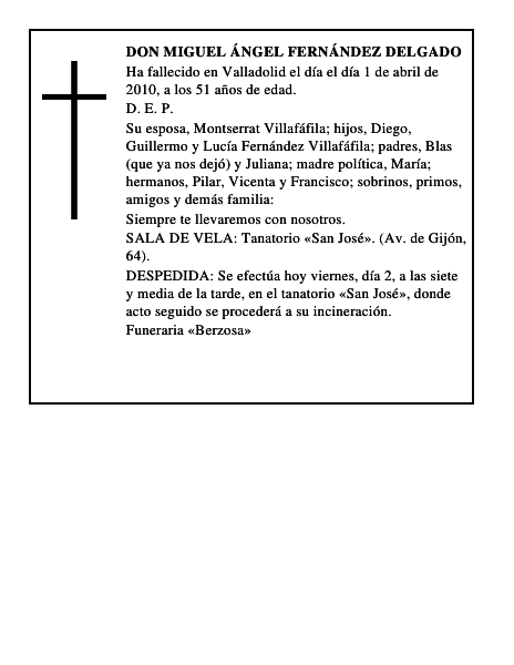 Don Miguel Ángel Fernández Delgado