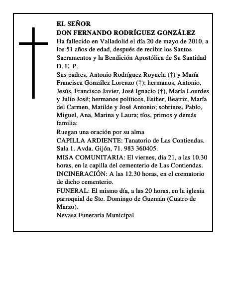 Don Fernando Rodríguez González