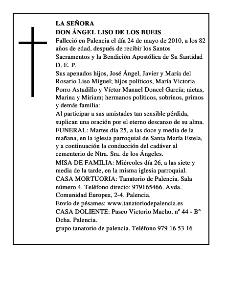 Don Ángel Liso de los Bueis