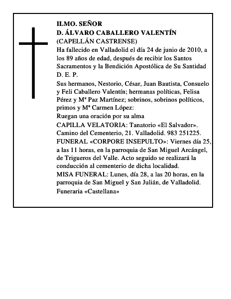D. Álvaro Caballero Valentín