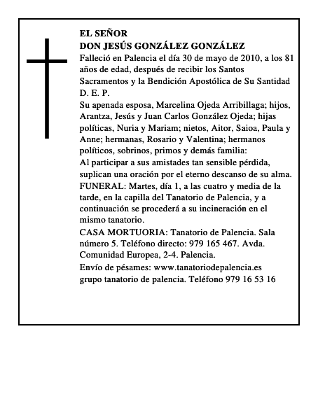 Don Jesús González González