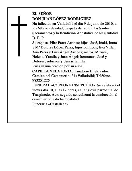 Don Juan López Rodríguez
