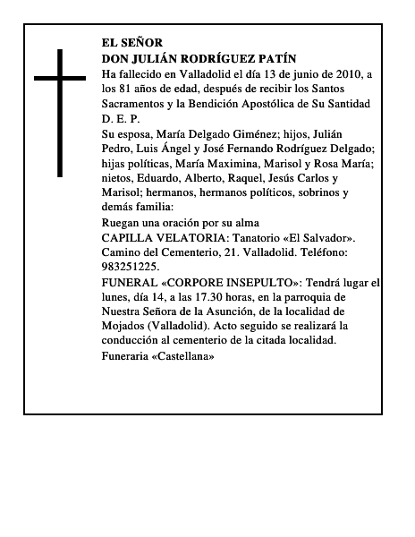 Don Julián Rodríguez Patín