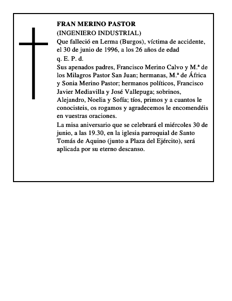 Fran Merino Pastor
