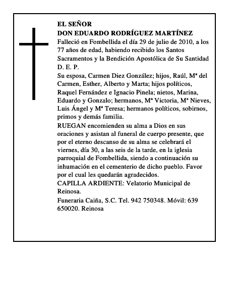 Don Eduardo Rodríguez Martínez