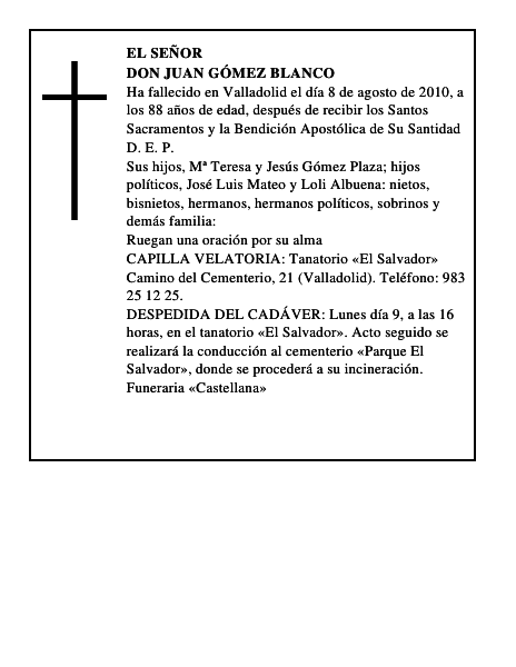 Don Juan Gómez Blanco