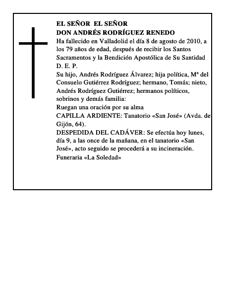 Don Andrés Rodríguez Renedo