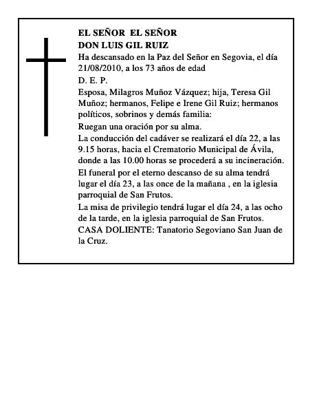 Don Luis Gil Ruiz