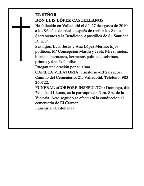Don Luis López Castellanos