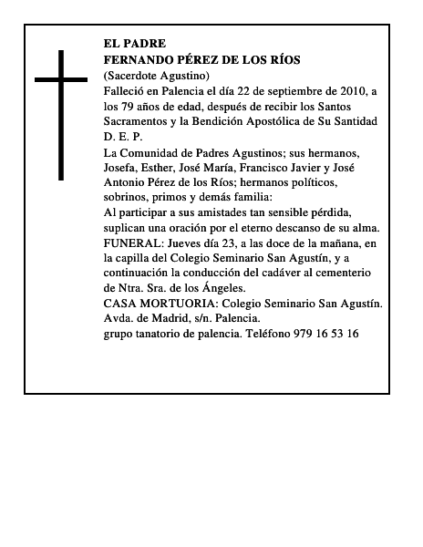 Fernando Pérez de los Ríos