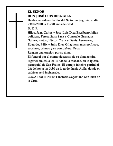 Don José Luis Diez Gila