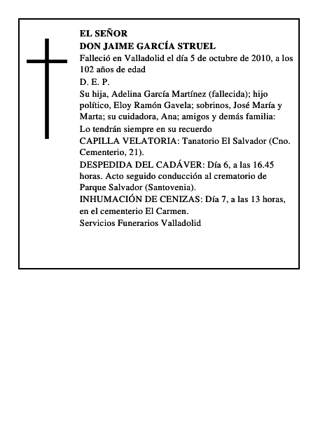 Don Jaime García Struel