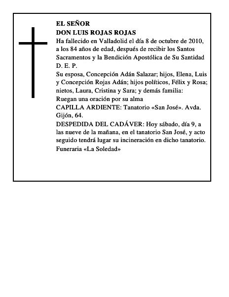 Don Luis Rojas Rojas