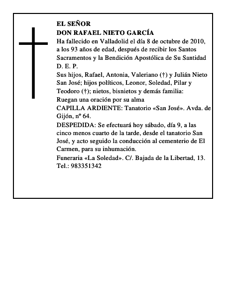 Don Rafael Nieto García