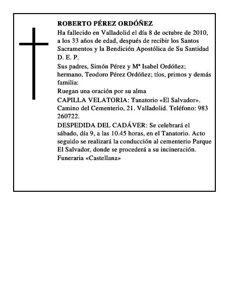 Roberto Pérez Ordóñez