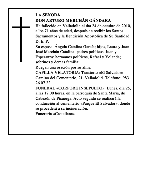 Don Arturo Merchán Gándara