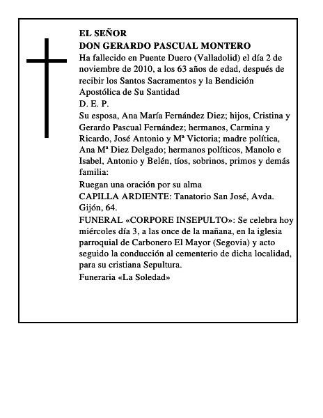 Don Gerardo Pascual Montero