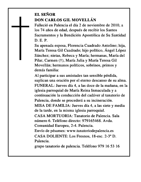 Don Carlos Gil Movellán