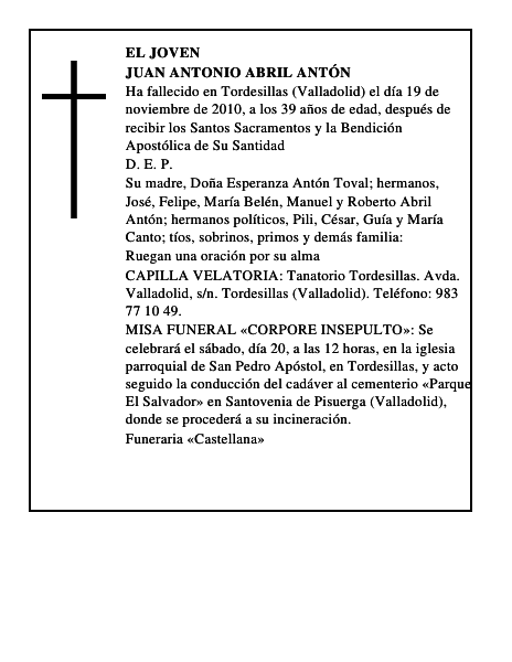 Juan Antonio Abril Antón