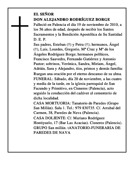 Don Alejandro Rodríguez Borge