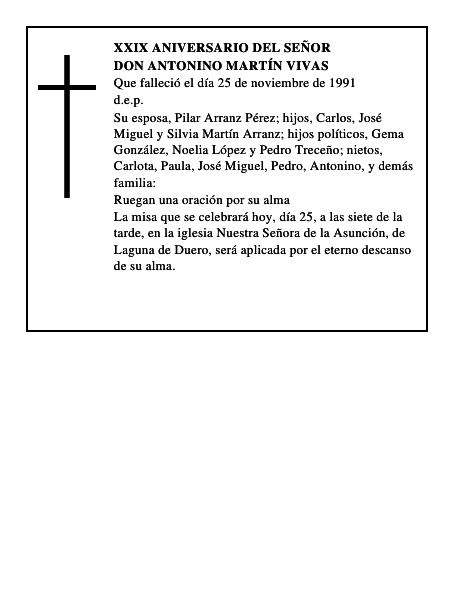 Don Antonino Martín Vivas