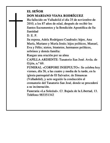 Don Mariano Viana Rodríguez