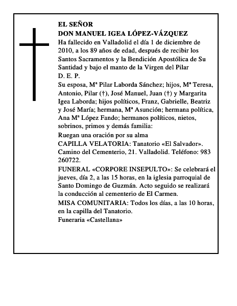 Don Manuel Igea López-Vázquez