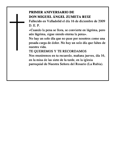Don Miguel Ángel Zumeta Ruiz