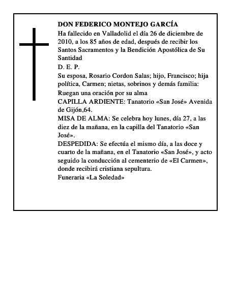 Don Federico Montejo García