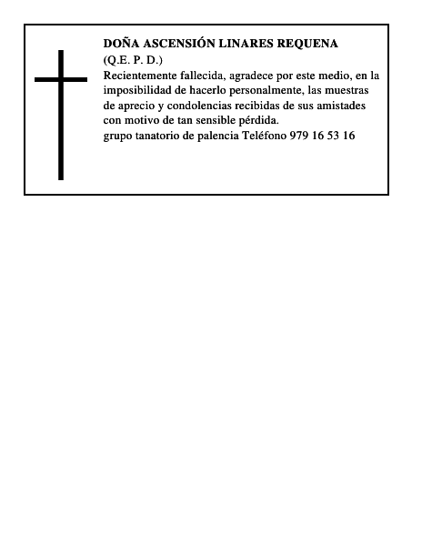 Doña Ascensión Linares Requena