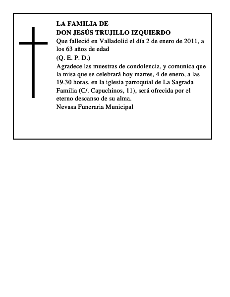 Don Jesús Trujillo Izquierdo