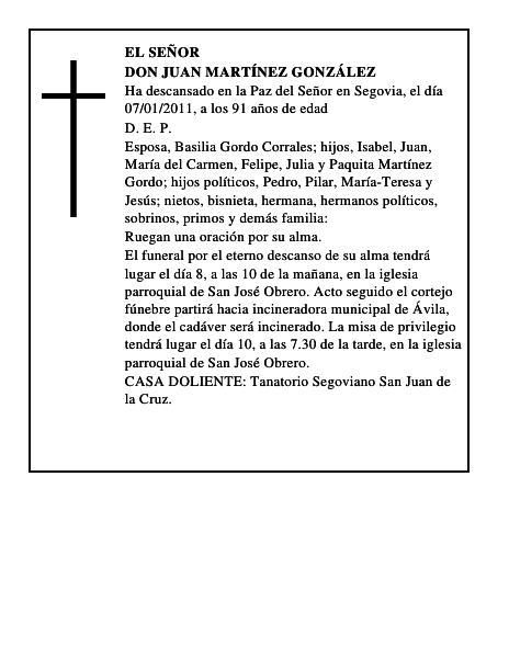 Don Juan Martínez González