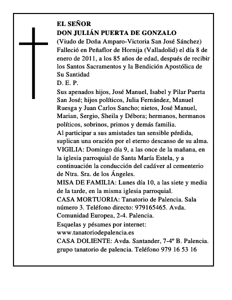 Don Julián Puerta de Gonzalo