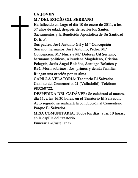 M.ª del Rocío Gil Serrano