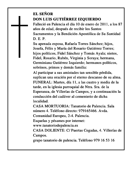 Don Luis Gutiérrez Izquierdo
