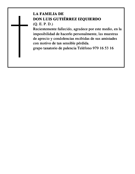 Don Luis Gutiérrez Izquierdo