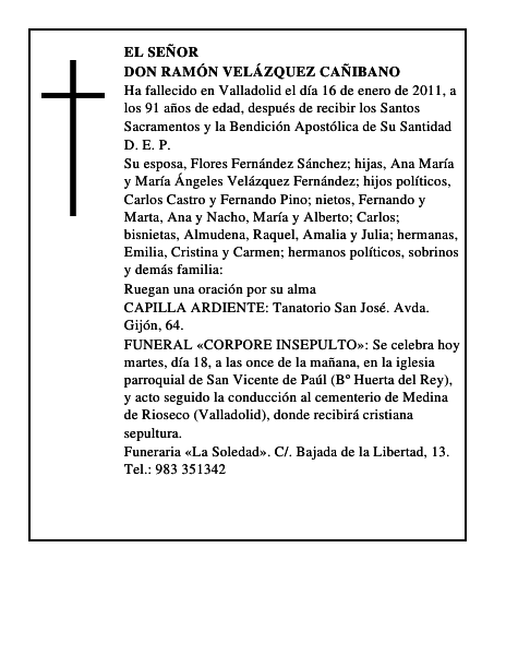 Don Ramón Velázquez Cañibano