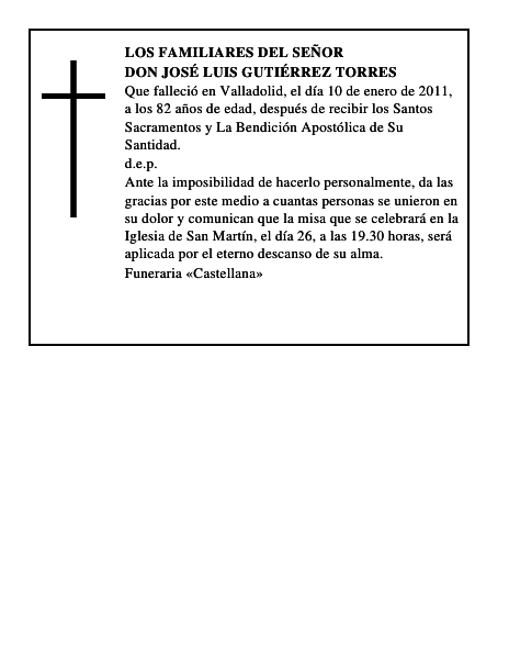 Don José Luis Gutiérrez Torres