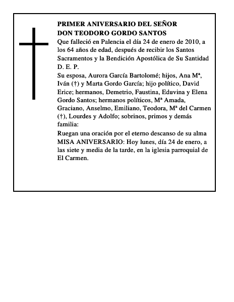 Don Teodoro Gordo Santos