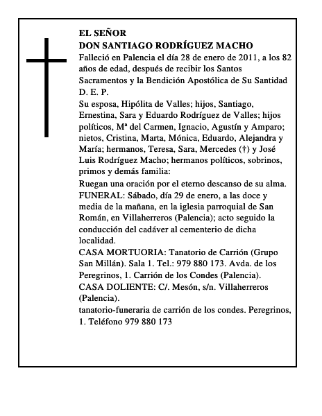 Don Santiago Rodríguez Macho
