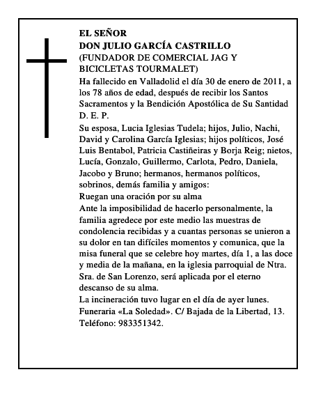 Don Julio García Castrillo