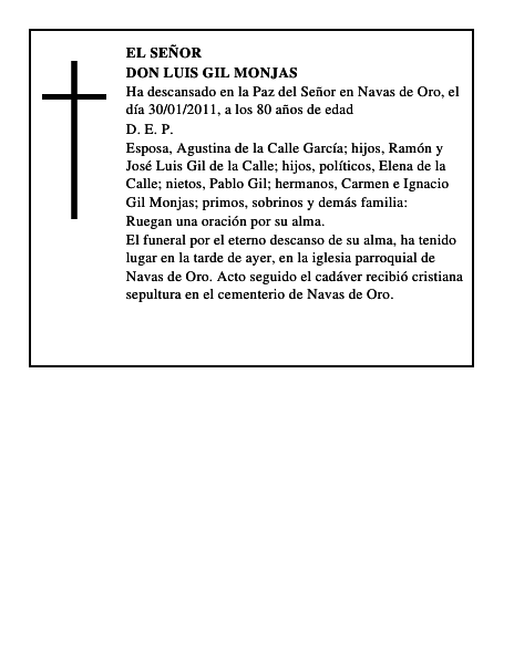 Don Luis Gil Monjas