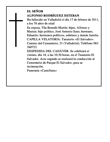 Alfonso Rodríguez Esteban