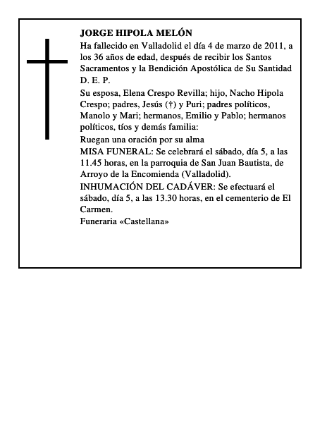Jorge Hipola Melón