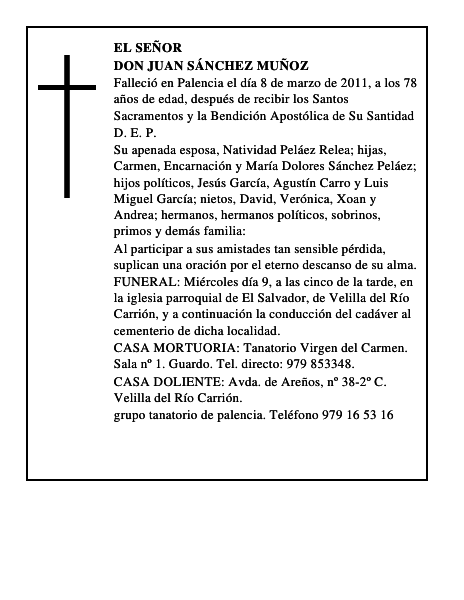 Don Juan Sánchez Muñoz