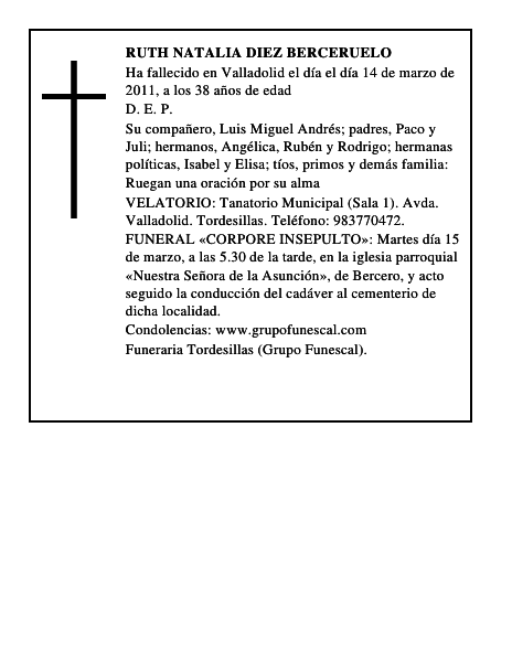 Ruth Natalia Diez Berceruelo